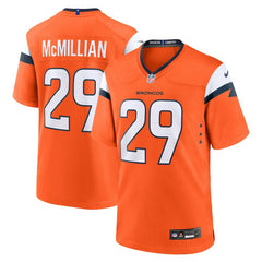 Denver Broncos Nike Ja'Quan McMillian  Team Game Jersey