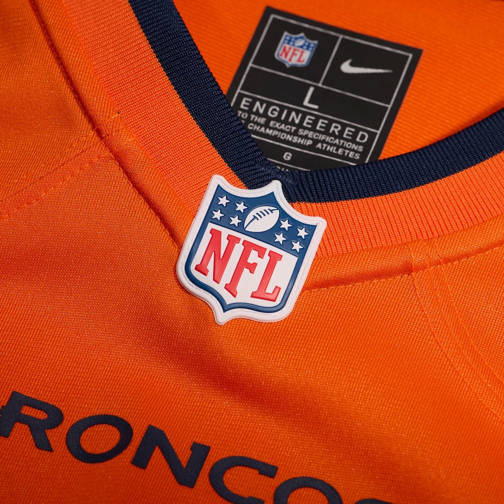 Denver Broncos Nike Ja'Quan McMillian  Team Game Jersey