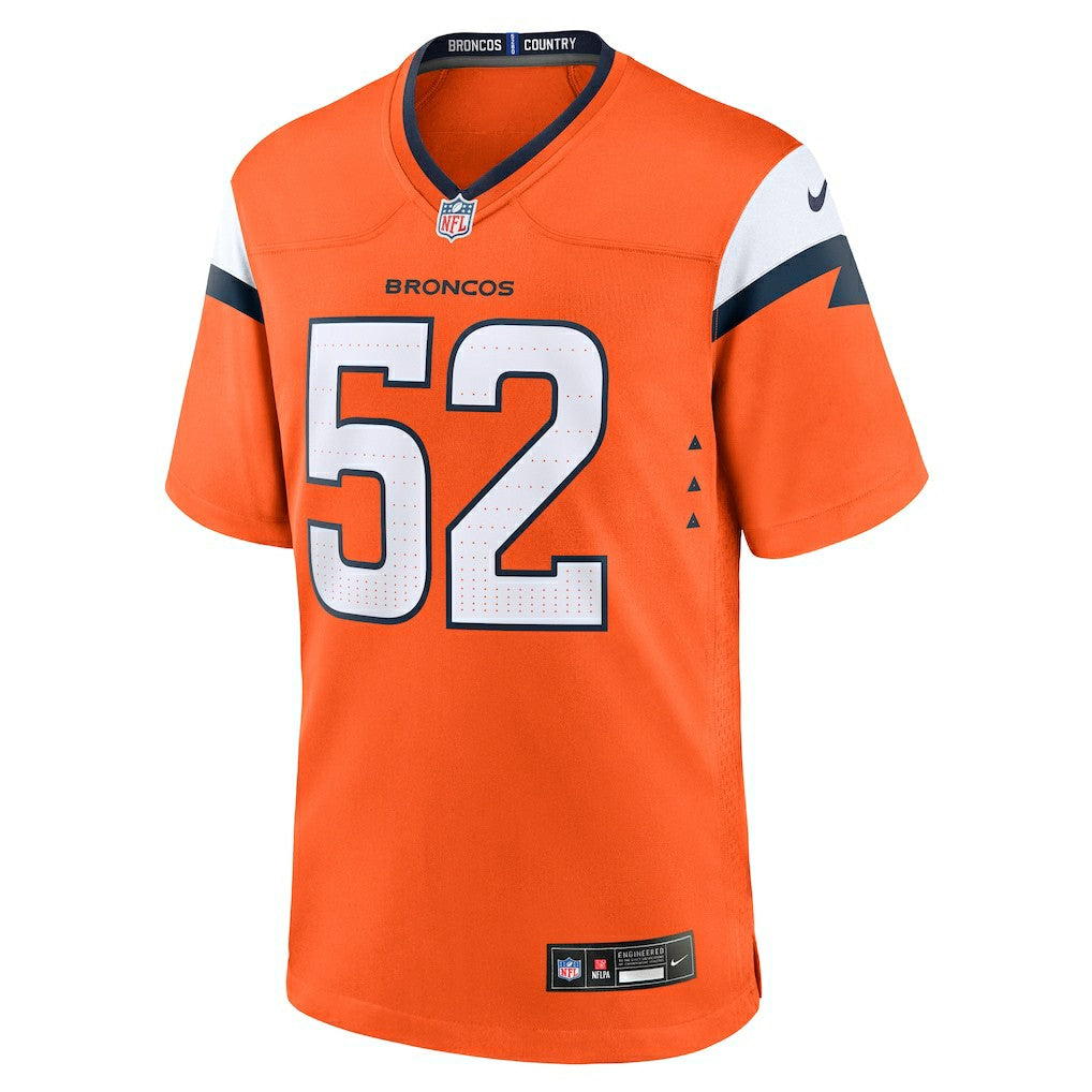 Denver Broncos Nike Jonah Elliss  Team Game Jersey