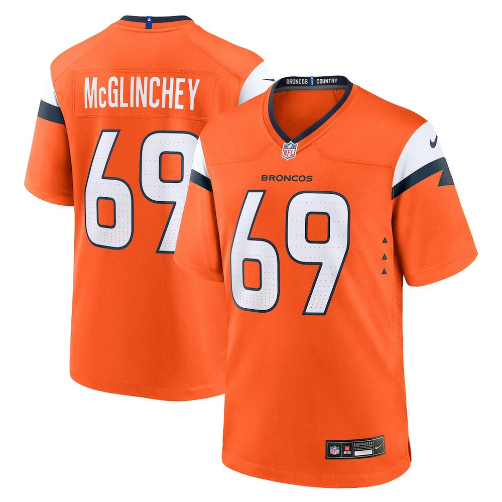 Denver Broncos Nike Mike McGlinchey  Team Game Jersey