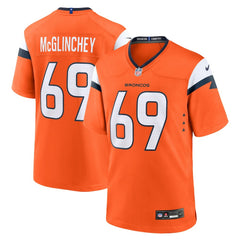 Denver Broncos Nike Mike McGlinchey  Team Game Jersey
