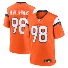 Denver Broncos Nike John Franklin-Myers  Team Game Jersey