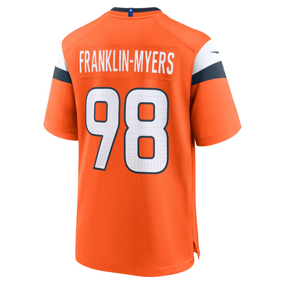 Denver Broncos Nike John Franklin-Myers  Team Game Jersey
