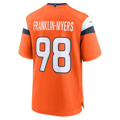 Denver Broncos Nike John Franklin-Myers  Team Game Jersey
