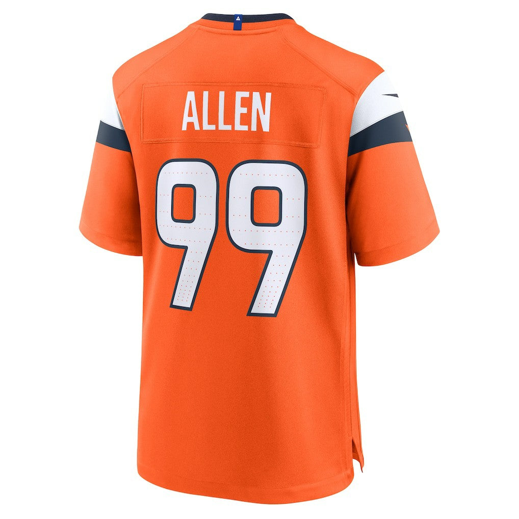 Denver Broncos Nike Zach Allen  Team Game Jersey