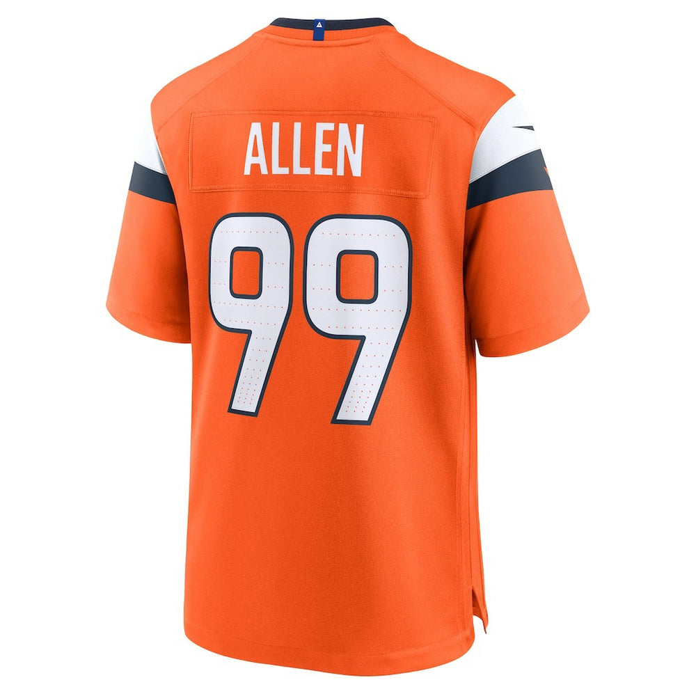 Denver Broncos Nike Zach Allen  Team Game Jersey