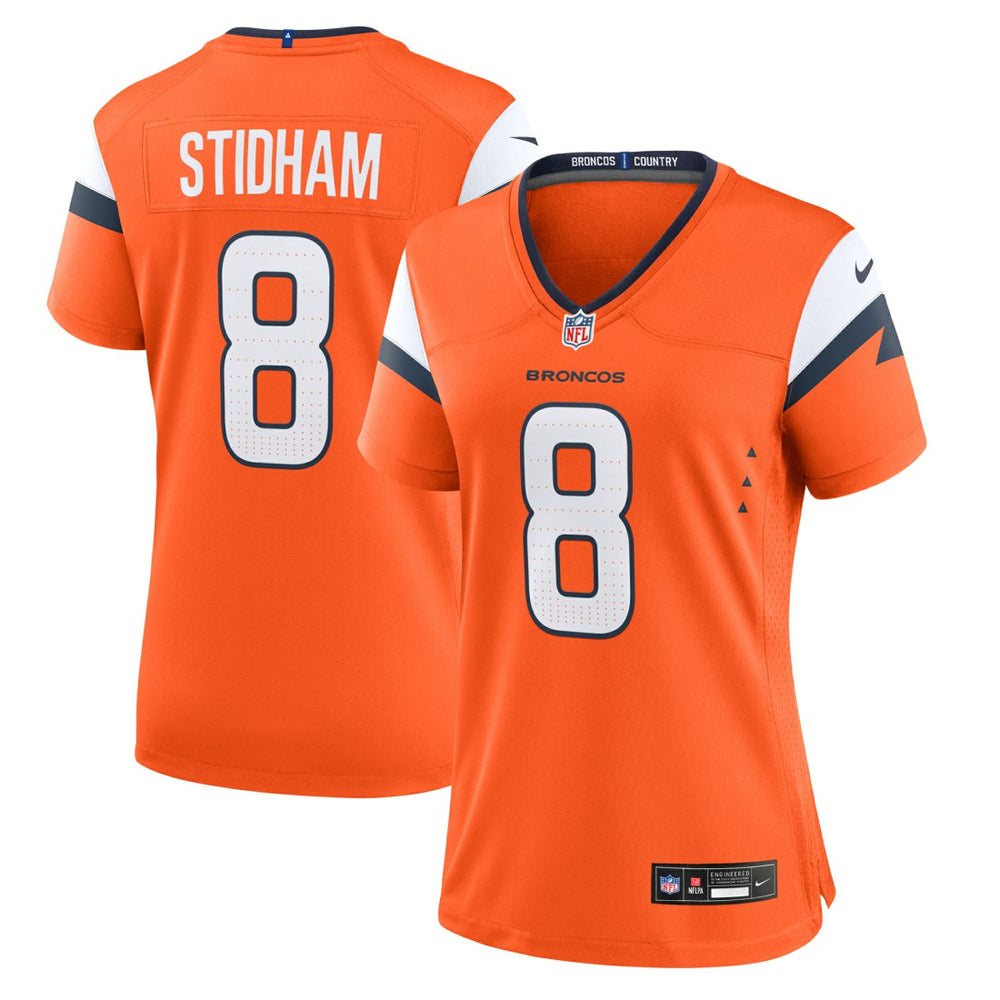 Denver Broncos Nike Jarrett Stidham  Women's Team Game Jersey