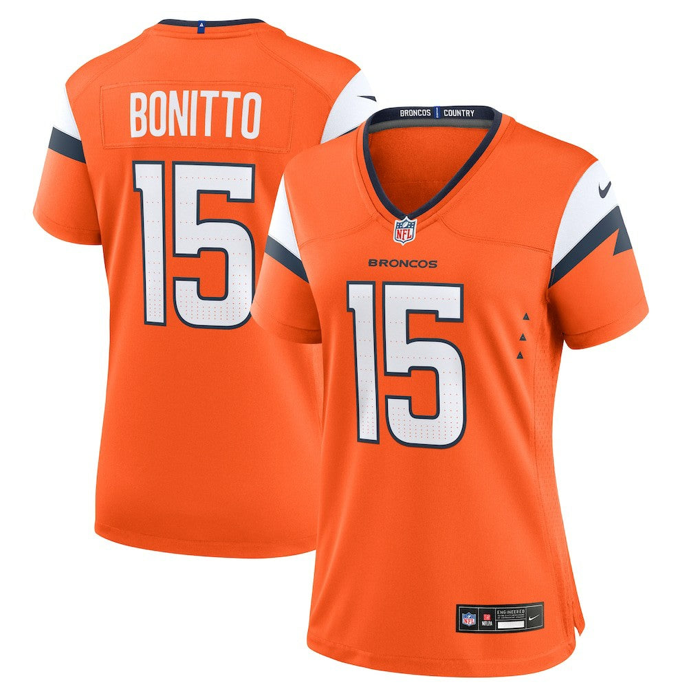Denver Broncos Nike Nik Bonitto  Women's Team Game Jersey