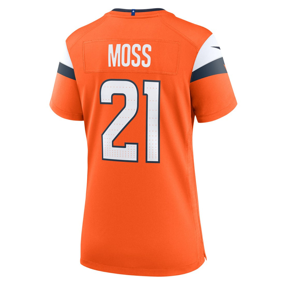 Denver Broncos Nike Riley Moss  Women's Team Game Jersey
