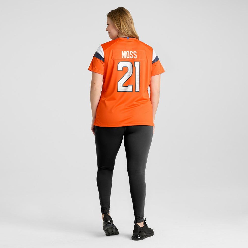 Denver Broncos Nike Riley Moss  Women's Team Game Jersey