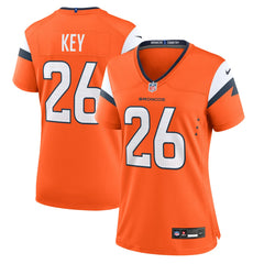 Denver Broncos Nike Devon Key  Women's Team Game Jersey