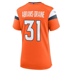 Denver Broncos Nike Kris Abrams-Draine  Women's Team Game Jersey