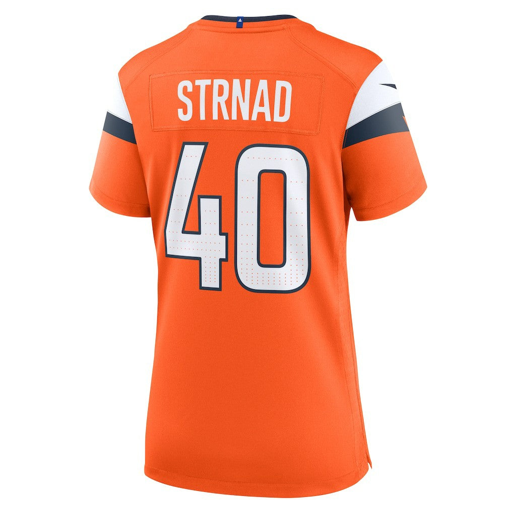Denver Broncos Nike Justin Strnad  Women's Team Game Jersey