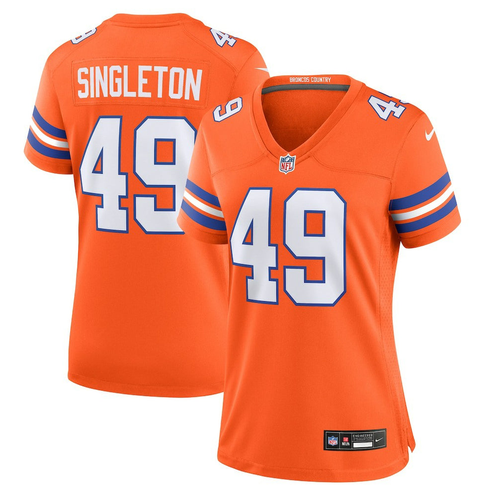 Denver Broncos Nike Alex Singleton  Women's Alternate Game Jersey
