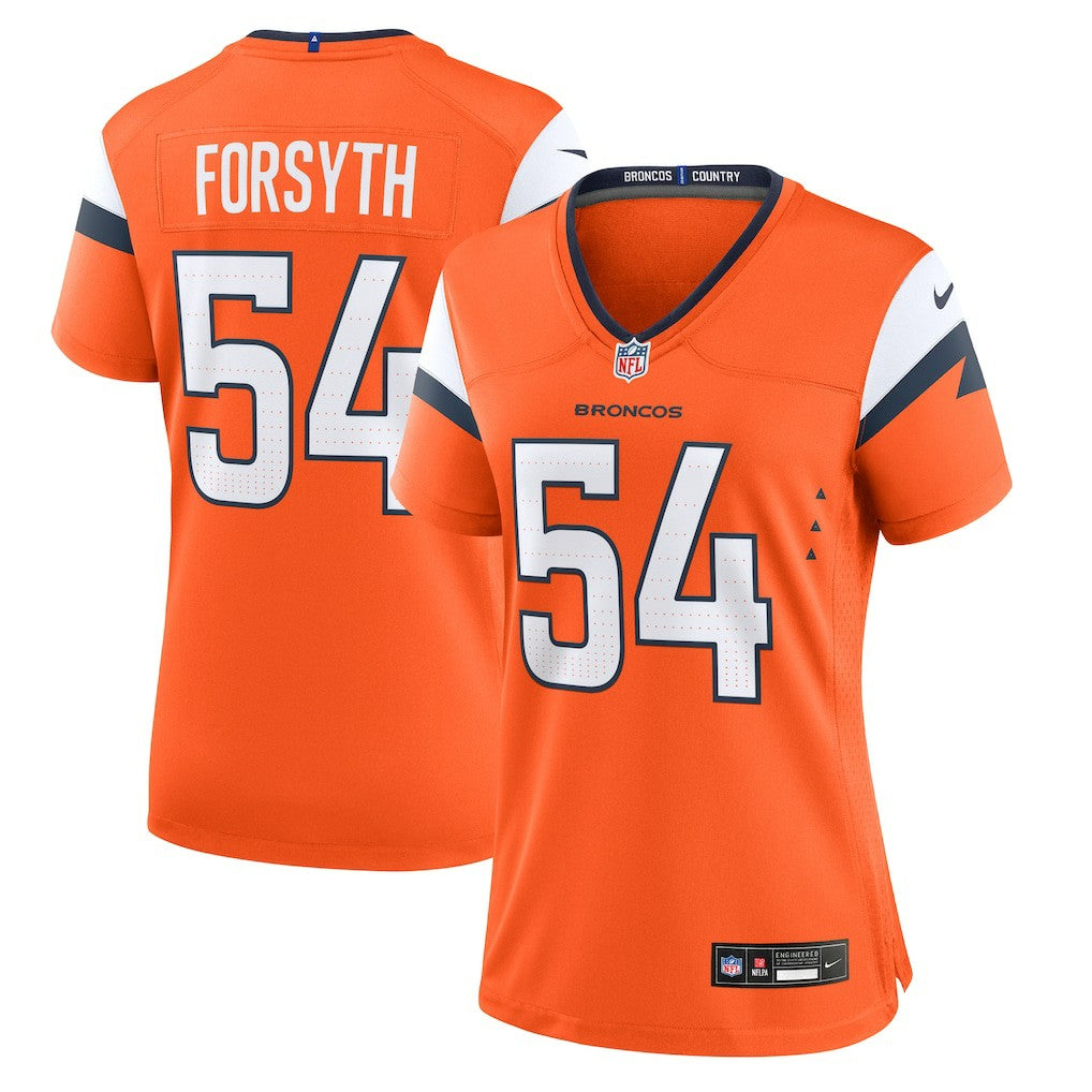 Denver Broncos Nike Alex Forsyth  Women's Team Game Jersey