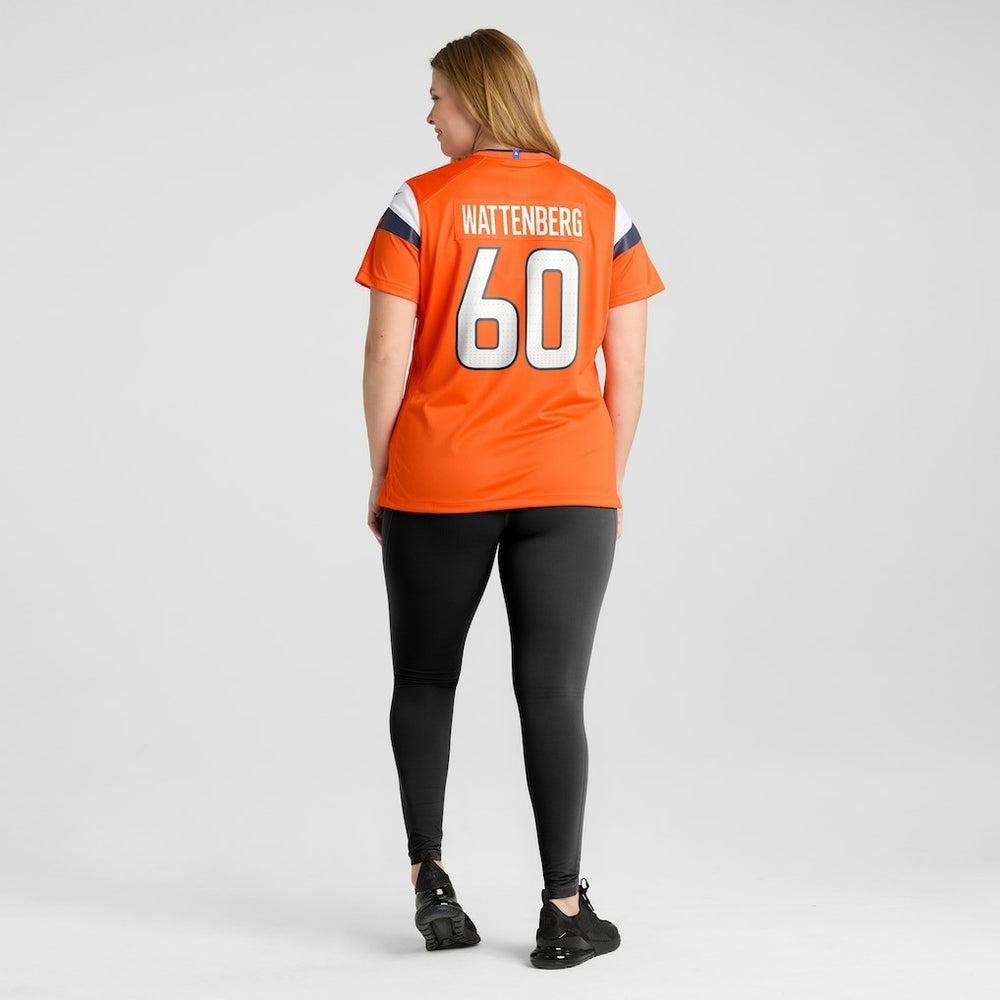 Denver Broncos Nike Luke Wattenberg  Women's Team Game Jersey