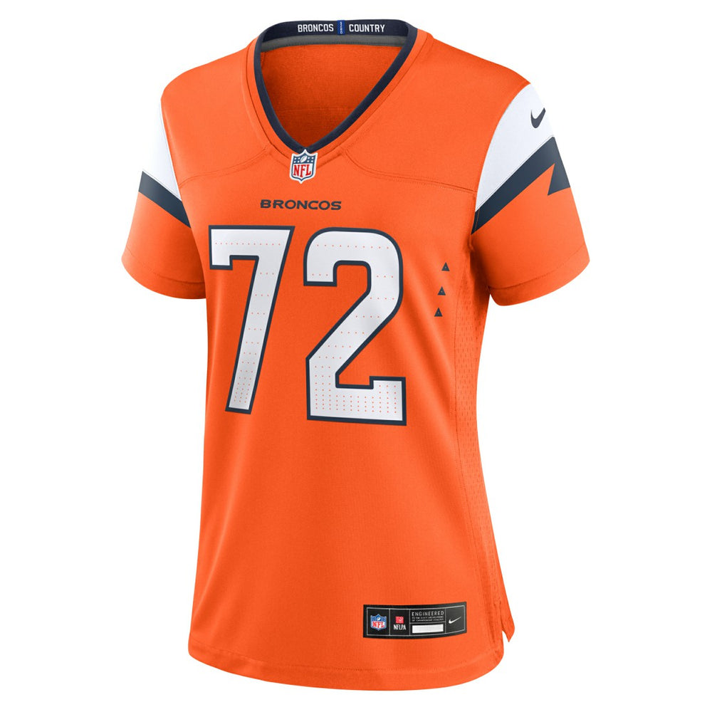 Denver Broncos Nike Garett Bolles  Women's Team Game Jersey
