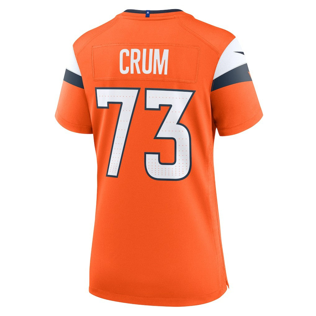 Denver Broncos Nike Frank Crum  Women's Team Game Jersey