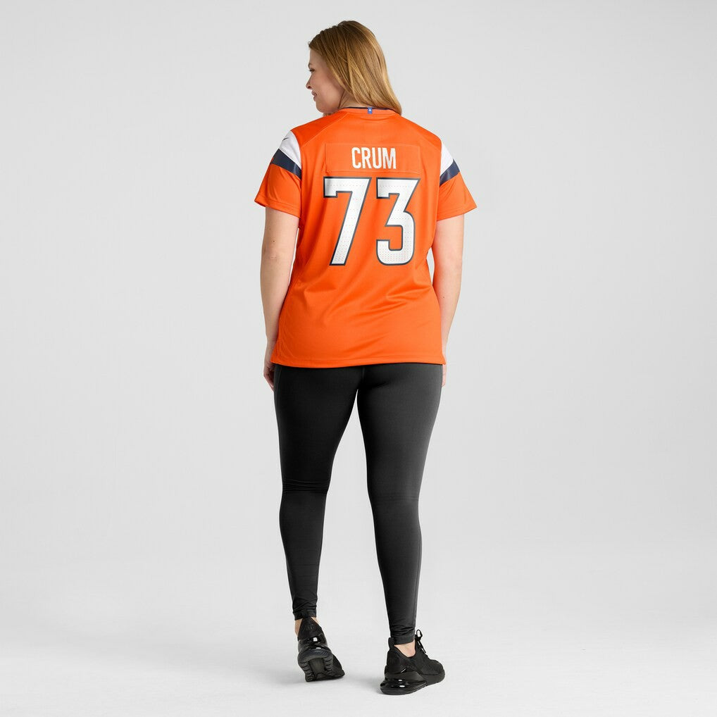 Denver Broncos Nike Frank Crum  Women's Team Game Jersey