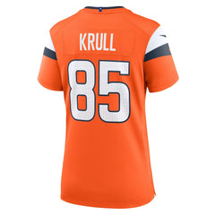 Denver Broncos Nike Lucas Krull  Women's Team Game Jersey