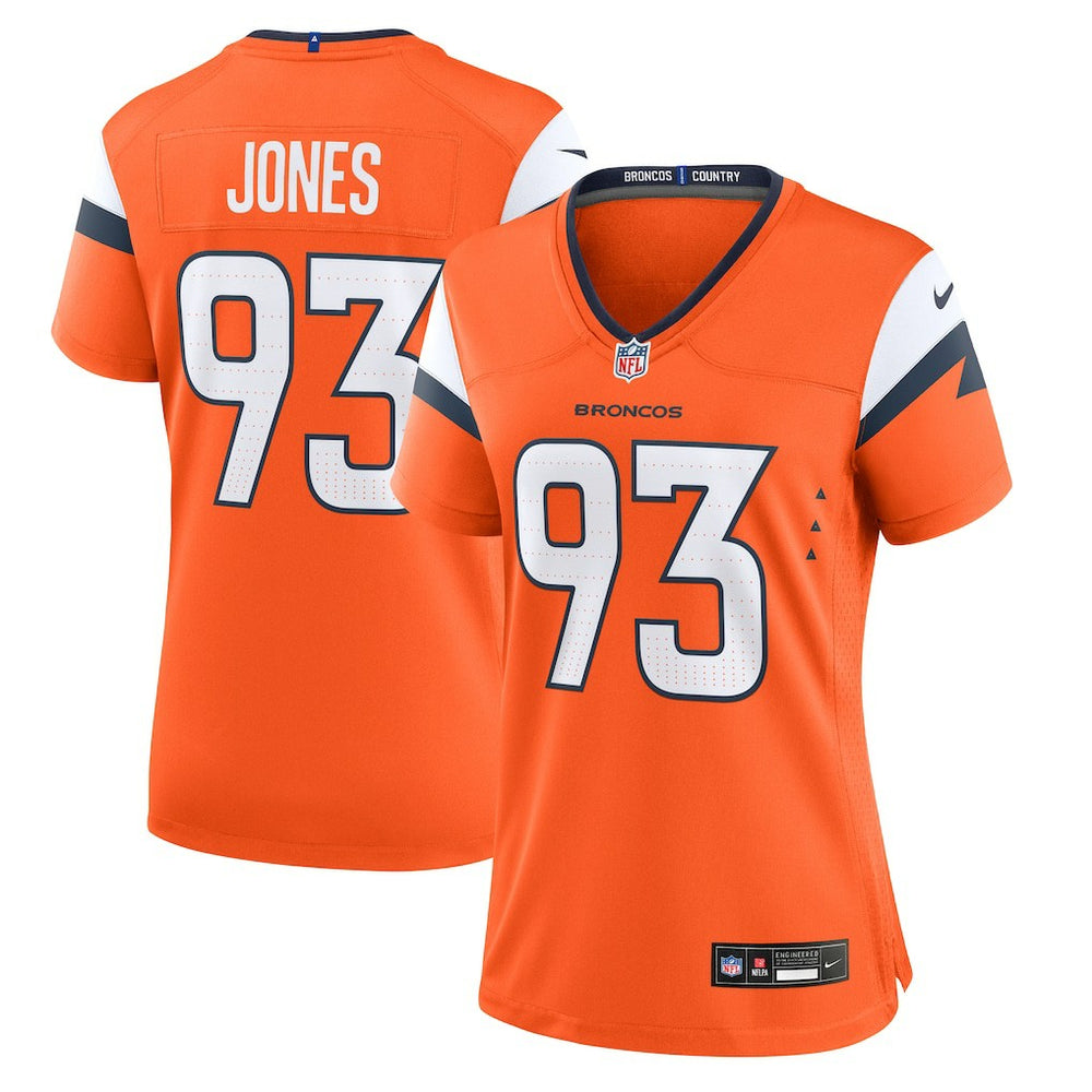 Denver Broncos Nike D.J. Jones  Women's Team Game Jersey