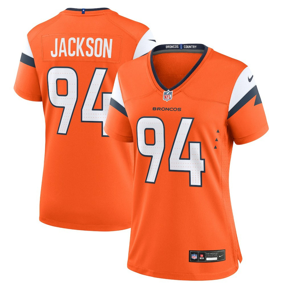 Denver Broncos Nike Jordan Jackson  Women's Team Game Jersey