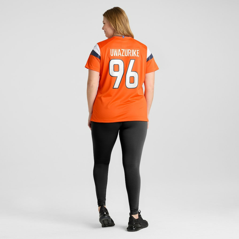 Denver Broncos Nike Eyioma Uwazurike  Women's Team Game Jersey