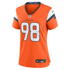 Denver Broncos Nike John Franklin-Myers  Women's Team Game Jersey