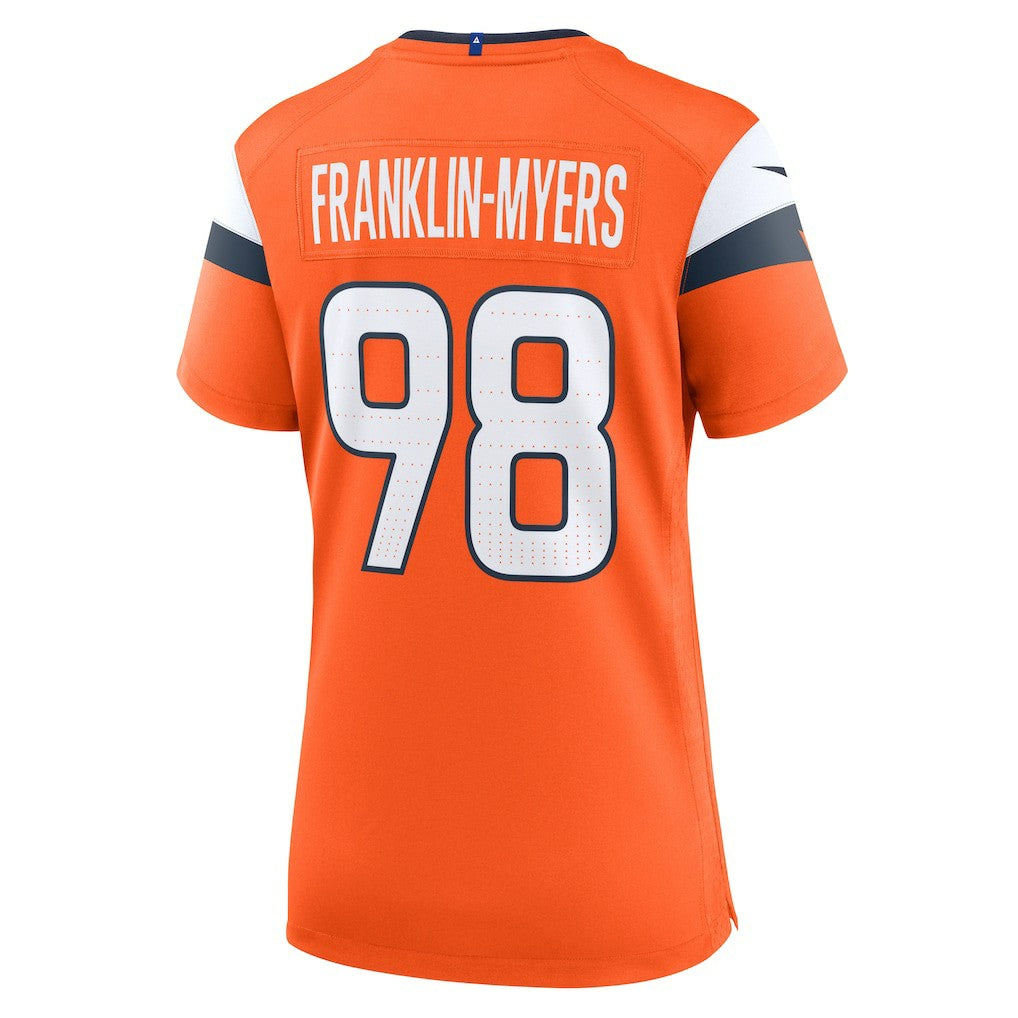 Denver Broncos Nike John Franklin-Myers  Women's Team Game Jersey