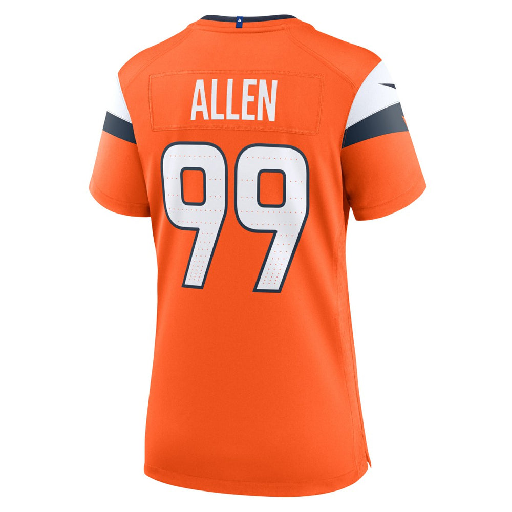 Denver Broncos Nike Zach Allen  Women's Team Game Jersey