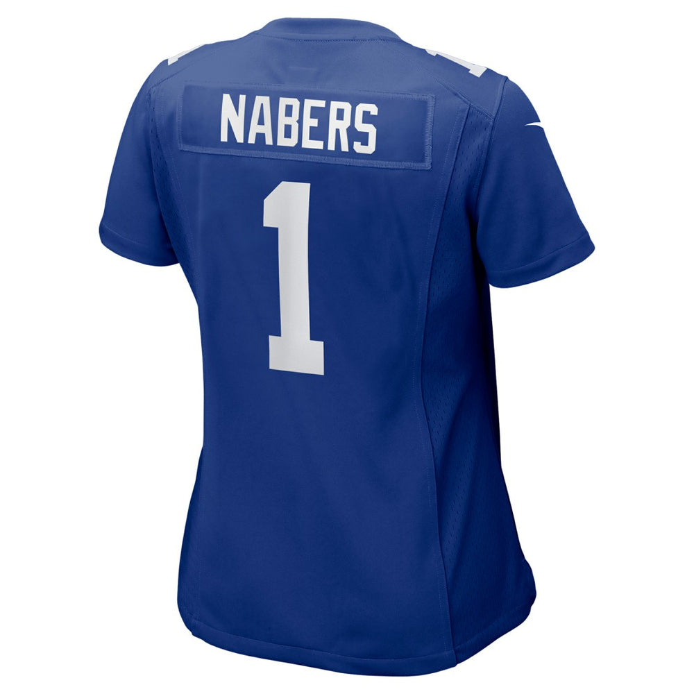 New York Giants Nike Malik Nabers  Women's Game Jersey
