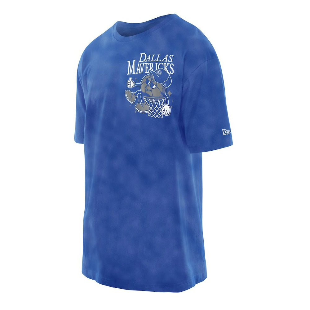 Dallas Mavericks Old School Sport Enzyme Wash Oversized T-Shirt sale On Sale