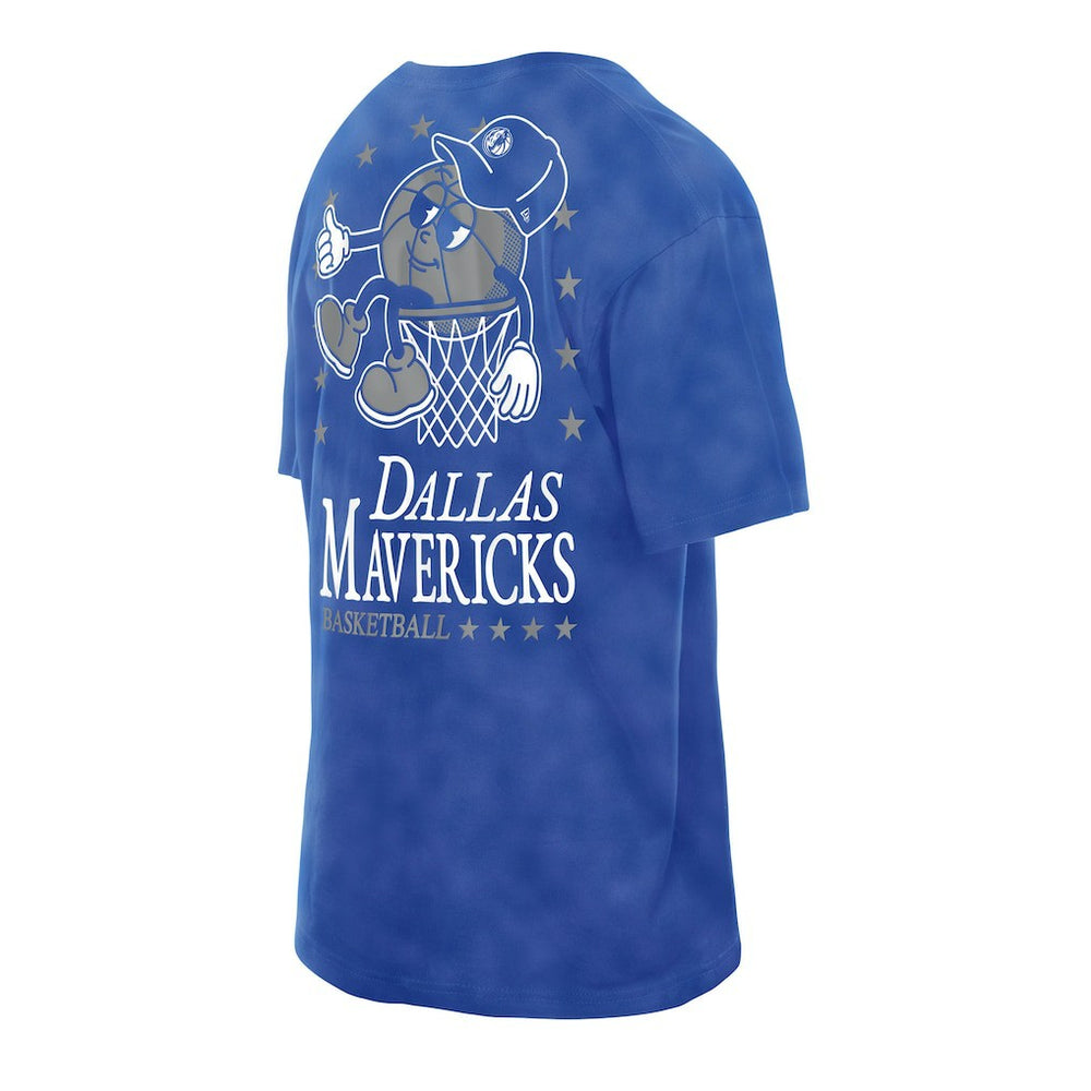 Dallas Mavericks Old School Sport Enzyme Wash Oversized T-Shirt sale On Sale