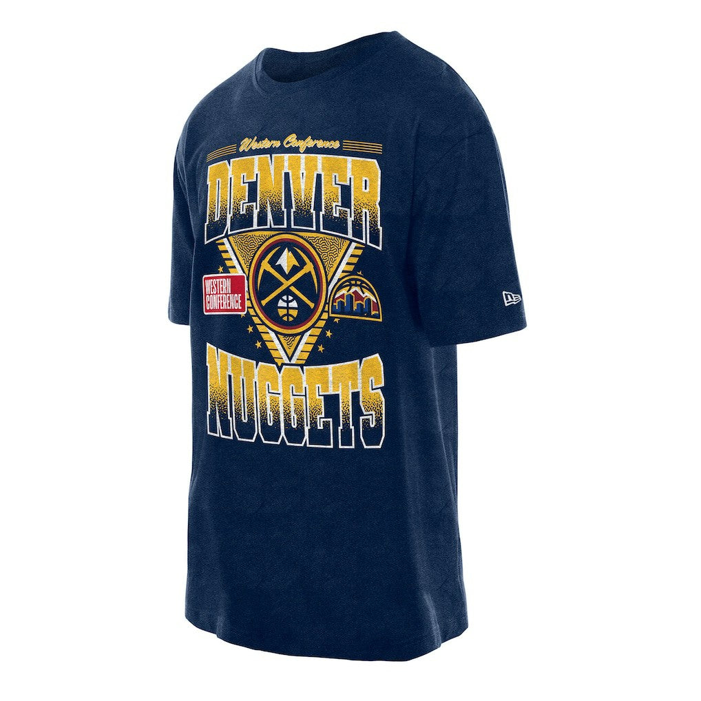Denver Nuggets Old School Sport Vintage Wash T-Shirt sale On Sale