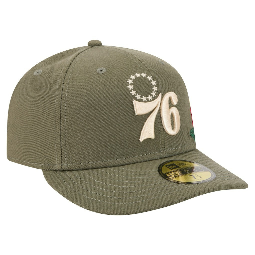 Philadelphia 76ers Tonal Florals 59FIFTY Fitted Hat New