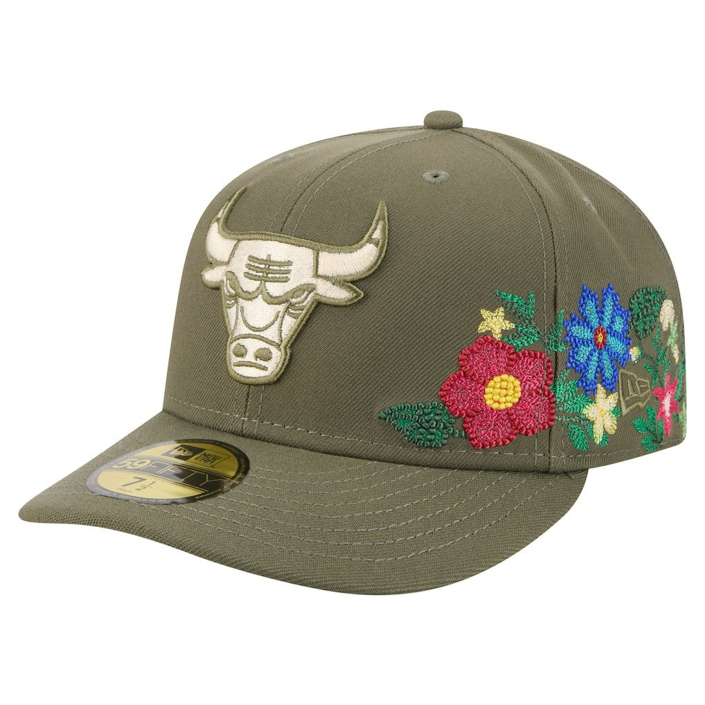 Chicago Bulls Tonal Florals 59FIFTY Fitted Hat On Sale