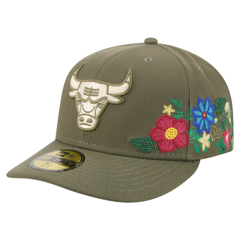 Chicago Bulls Tonal Florals 59FIFTY Fitted Hat On Sale