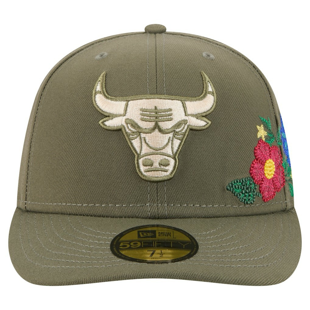 Chicago Bulls Tonal Florals 59FIFTY Fitted Hat On Sale