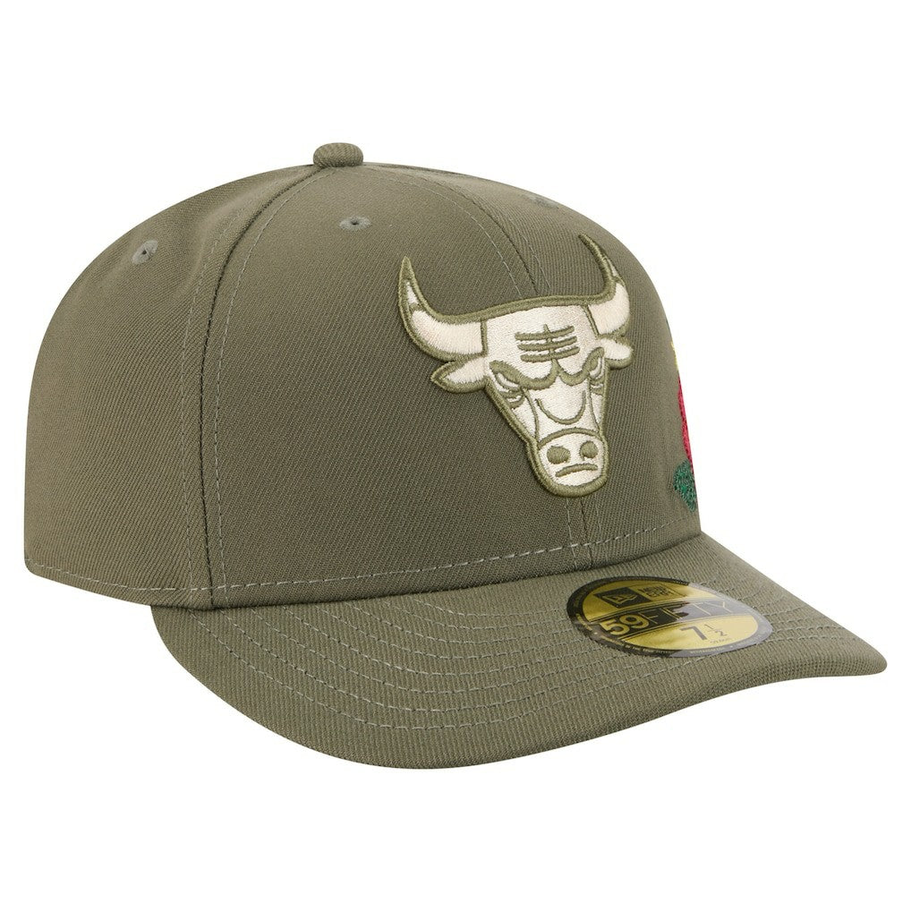 Chicago Bulls Tonal Florals 59FIFTY Fitted Hat On Sale