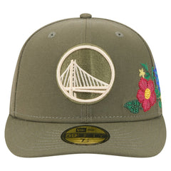 Golden State Warriors Tonal Florals 59FIFTY Fitted Hat sale Discount