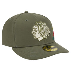 Chicago Blackhawks New Era Tonal Florals 59FIFTY Fitted Hat For Sale