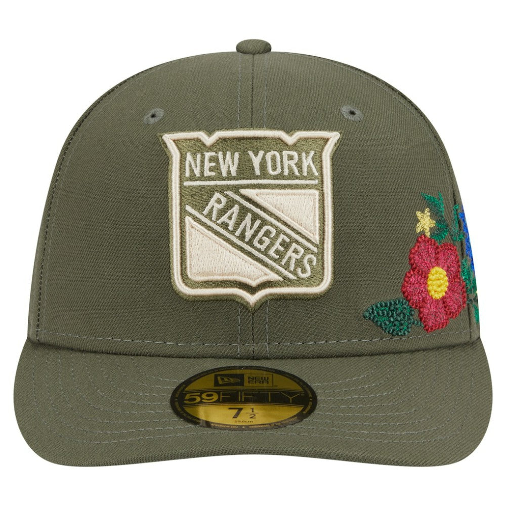New York Rangers New Era Tonal Florals 59FIFTY Fitted Hat Sale