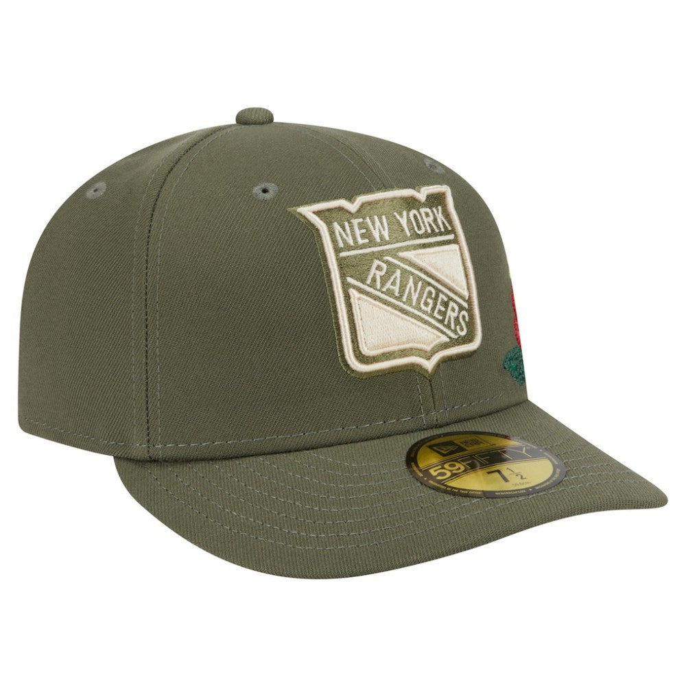 New York Rangers New Era Tonal Florals 59FIFTY Fitted Hat Sale