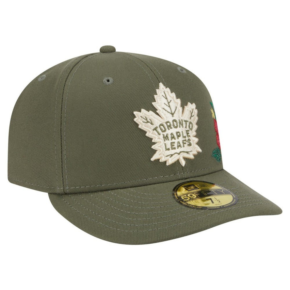 Toronto Maple Leafs New Era Tonal Florals 59FIFTY Fitted Hat Sale