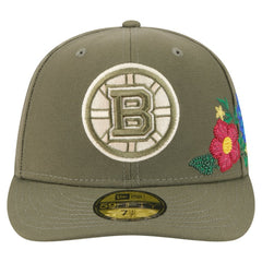 Boston Bruins New Era Tonal Florals 59FIFTY Fitted Hat For Sale