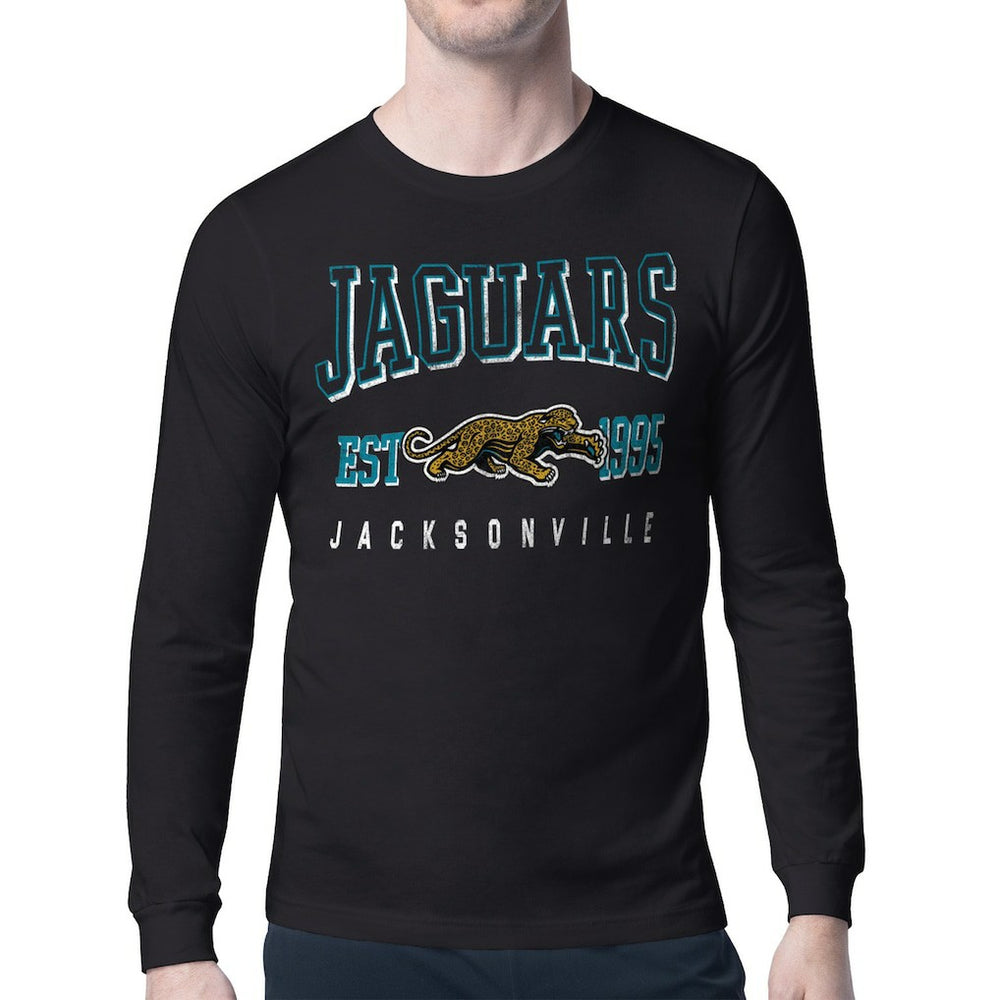 Jacksonville Jaguars  Starter Retro Team Logo Long Sleeve T-Shirt