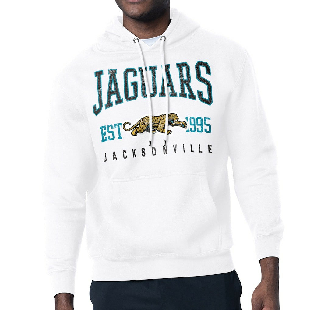 Jacksonville Jaguars  Starter Retro Team Logo Pullover Hoodie