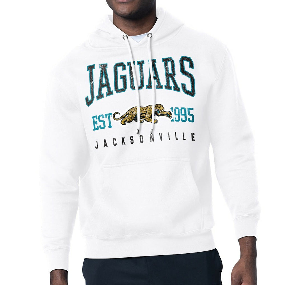Jacksonville Jaguars  Starter Retro Team Logo Pullover Hoodie
