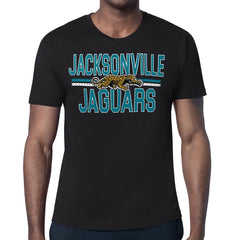 Jacksonville Jaguars  Starter Mesh Look Retro Team Logo T-Shirt