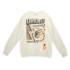 Baltimore Orioles Mitchell & Ness Sidewalk Sketch Pullover Hoodie | MLB On Sale